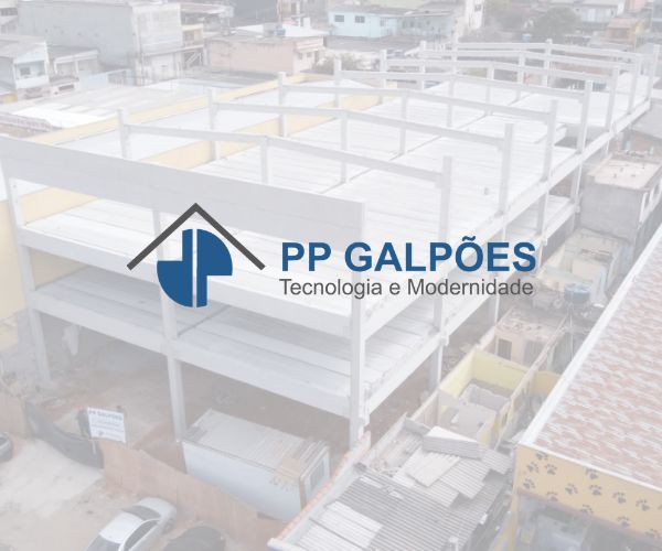 Galpão pré-moldado da PP Galpões